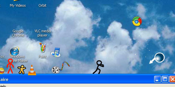 マウスカーソルと棒人間が戦うFlashアニメ『Animator vs. Animation』が面白い