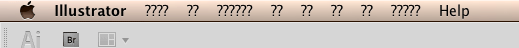 osx-english-illustrator-startup-menubar