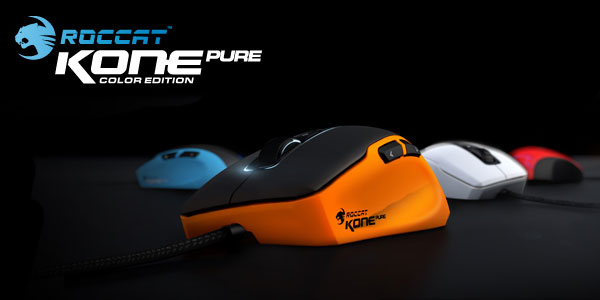 ROCCAT製品初となる『ROCCAT Kone Pure』のカラーモデルが登場