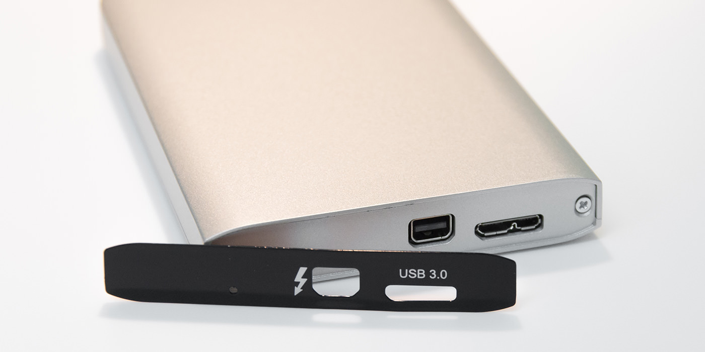 Intel iMac 高速化 Thunderbolt2ケーブル＋外付SSDケース