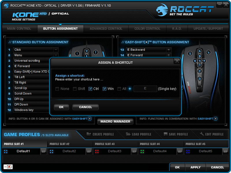 roccat-kone-xtd-opt-review-driver-button-assignment-shortcut